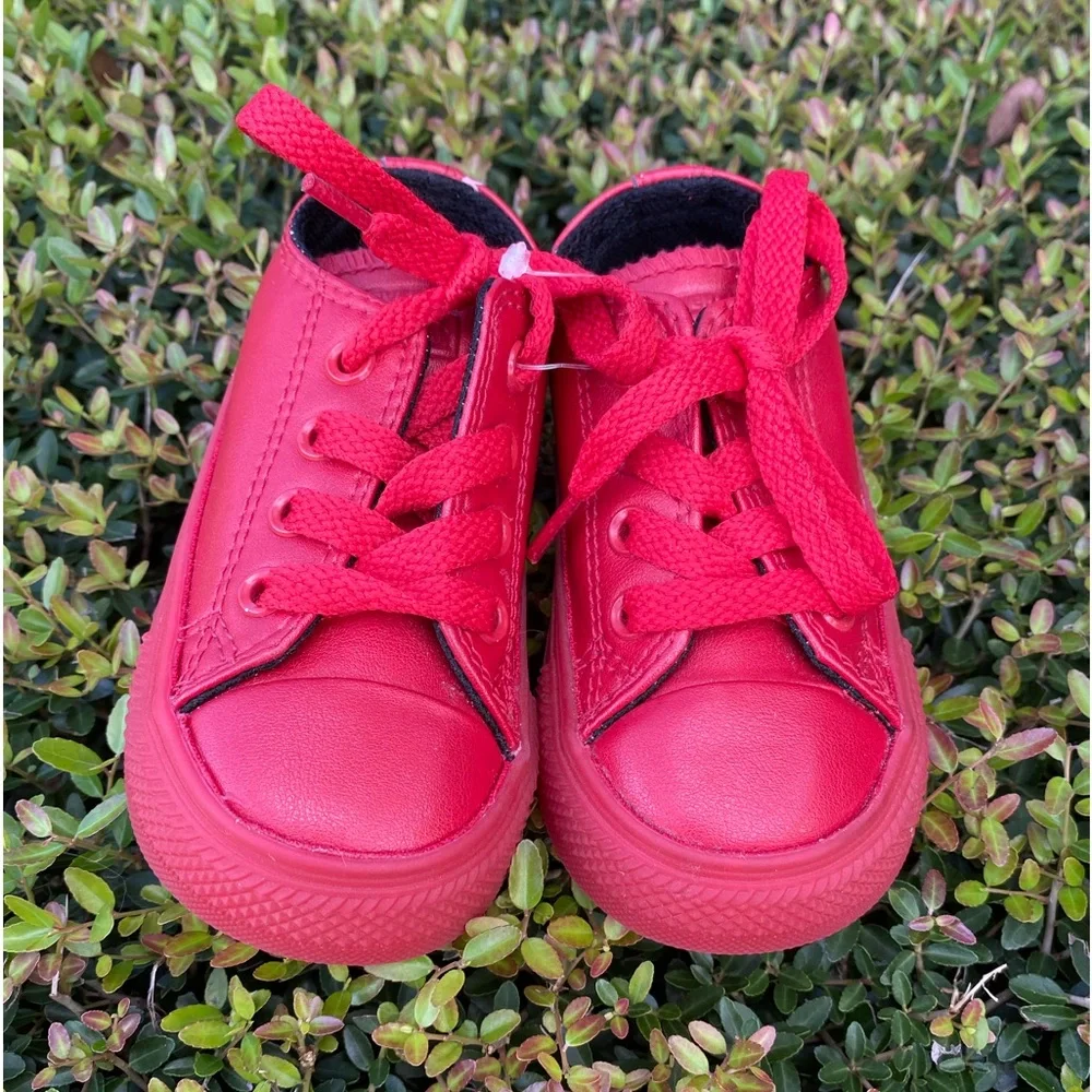 Converse Chuck Taylor All Star Toddler Size 5‎ Rare Metallic Red 753109C